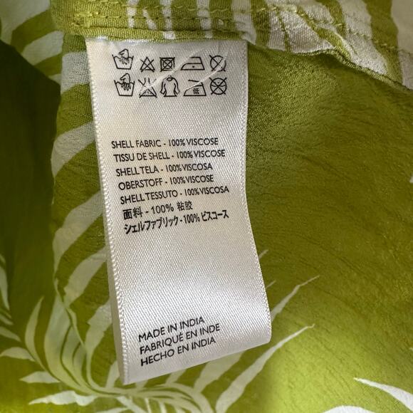 Cleobella Green Tropical Print Romper - Picture 8 of 8